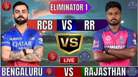 today rcb match|rcb live score.
